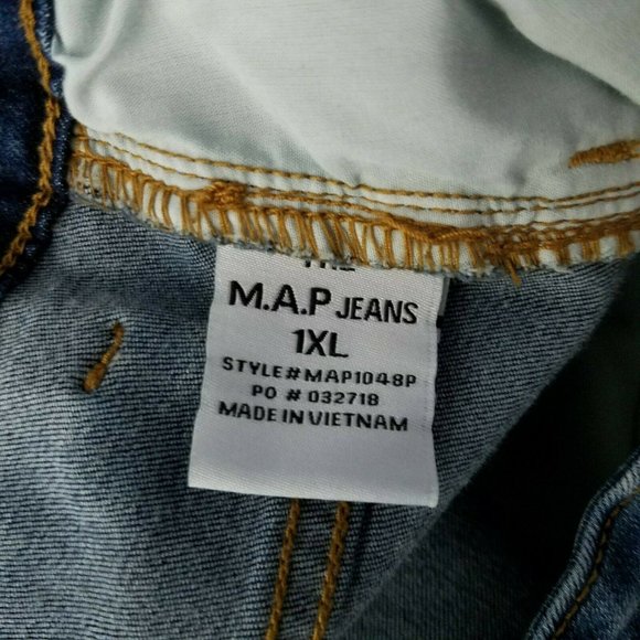 The MAP Jeans Fashion Nova Skinny High Rise 1X - Picture 5 of 7